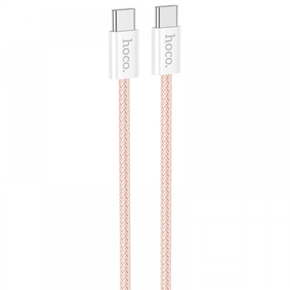Дата кабель Hoco X104 Source 60W Type-C to Type-C (1m)