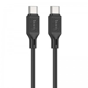Дата кабель Hoco X90 Cool silicone Type-C to Type-C 60W (1m)