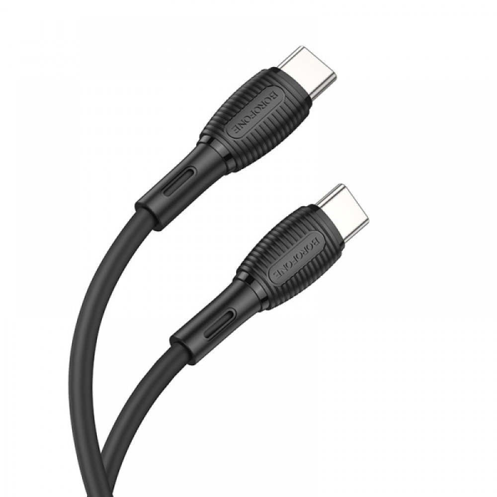 Дата кабель Borofone BX86 Advantage Type-C to Type-C 60W (1m)