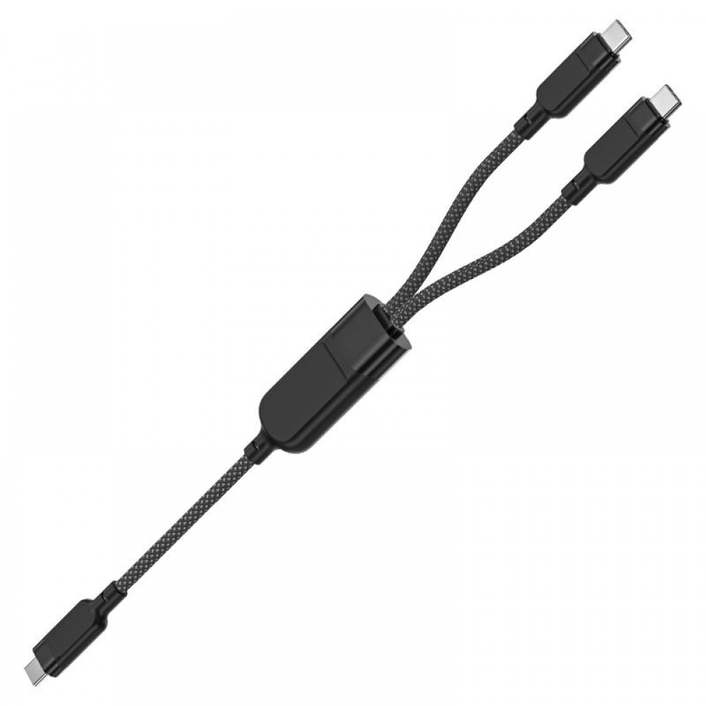 Дата кабель Acefast C5-11 USB-C to 2xUSB-C 100W (1.2m)