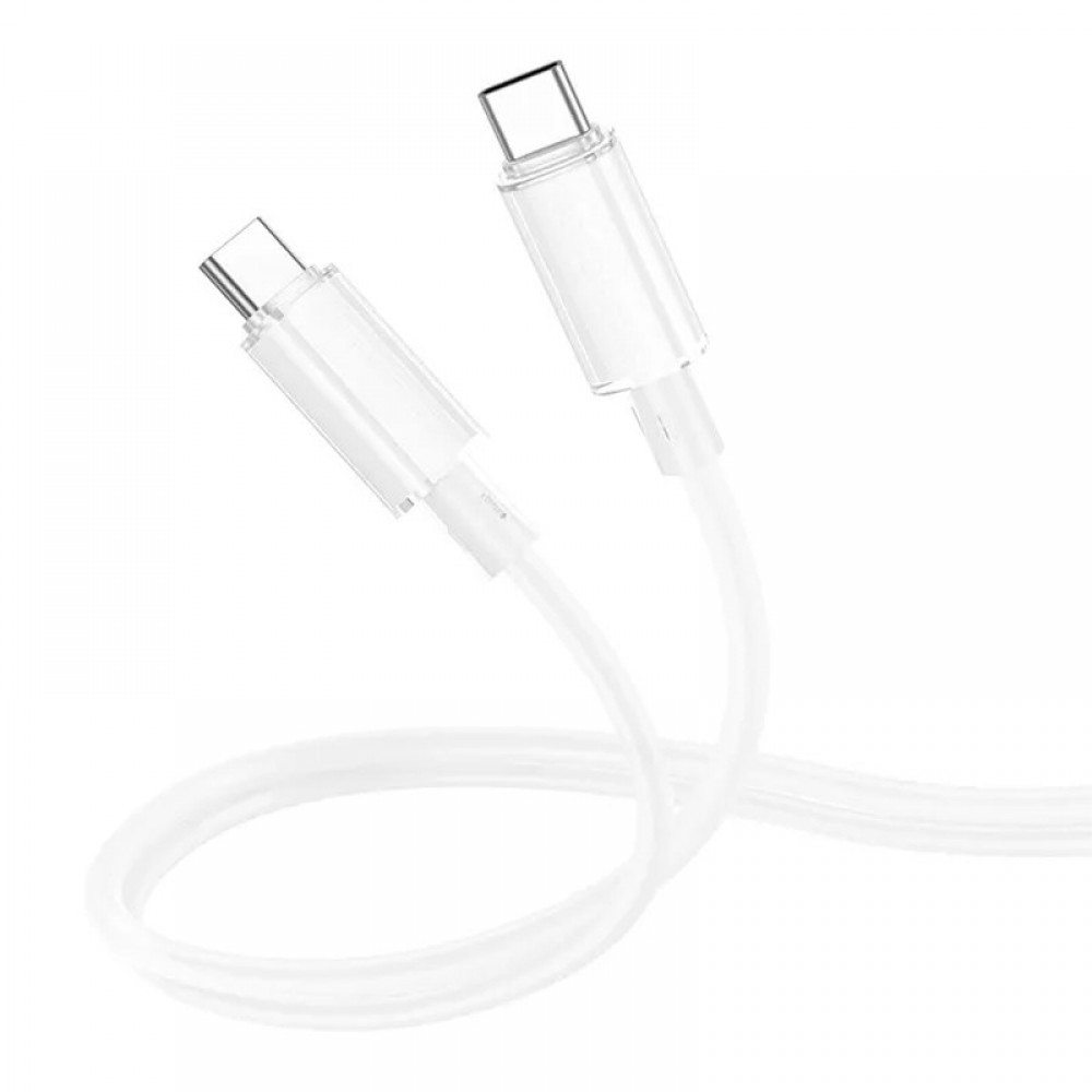 Дата кабель Borofone BX112 Lemon Type-C to Type-C 60W (1m)