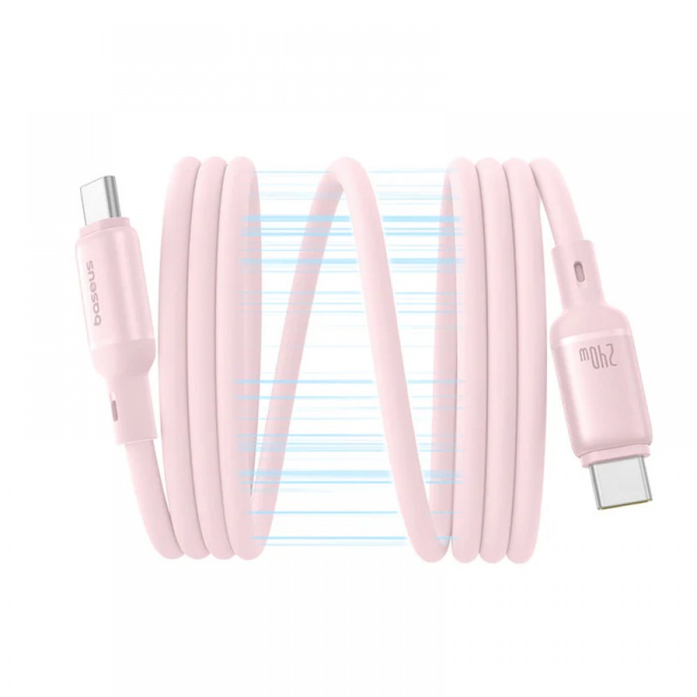 Дата кабель Baseus PicoGo Magnetic Liquid Silicone Type-C to Type-C 240W (1m) (P10376800)