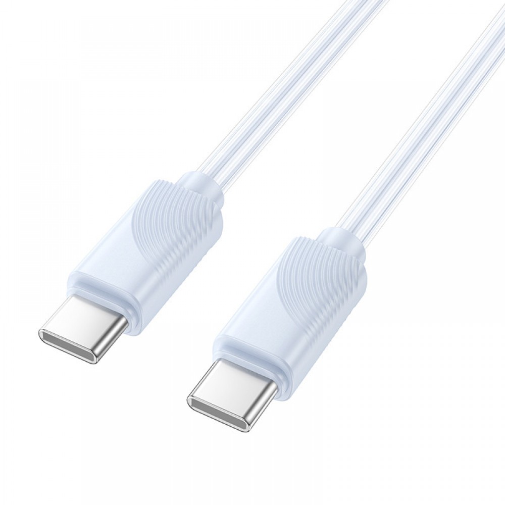 Дата кабель Hoco X114 Energy Type-C to Type-C 60W (1m)