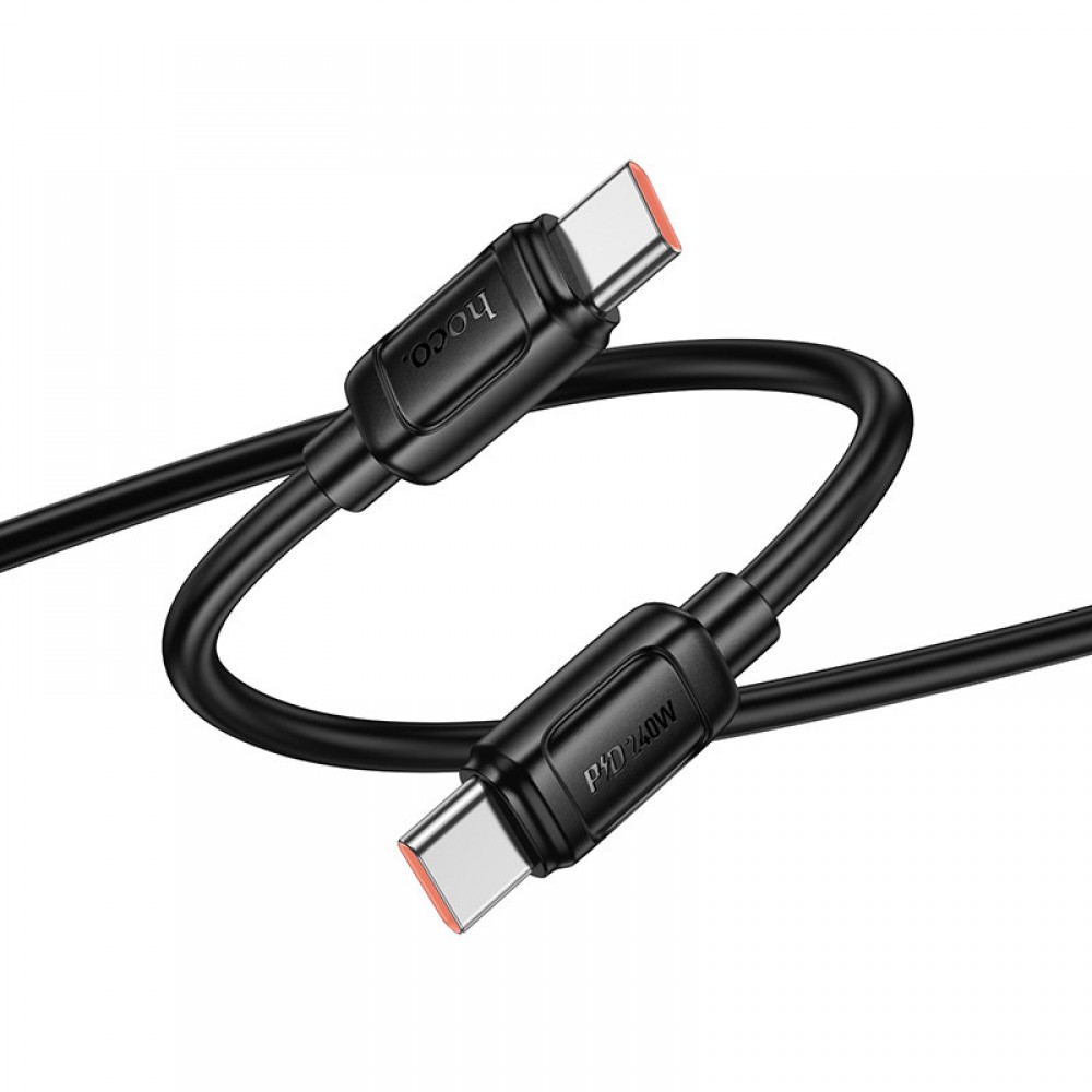 Дата кабель Hoco X115 Surpass Type-C to Type-C 240W (1m)