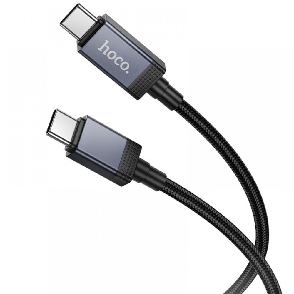 Дата кабель Hoco X118 Generous with display Type-C to Type-C 60W (1m) Дата кабель Hoco X118 Generous with display Type-C to Type-C 60W (1m)