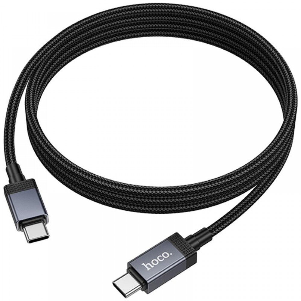 Дата кабель Hoco X118 Generous with display Type-C to Type-C 60W (1m) Дата кабель Hoco X118 Generous with display Type-C to Type-C 60W (1m)