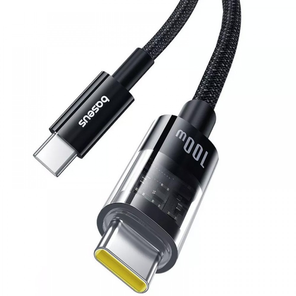 Дата кабель Baseus Gem Fast Charging Type-C to Type-C 100W (1m) (P10373000111)
