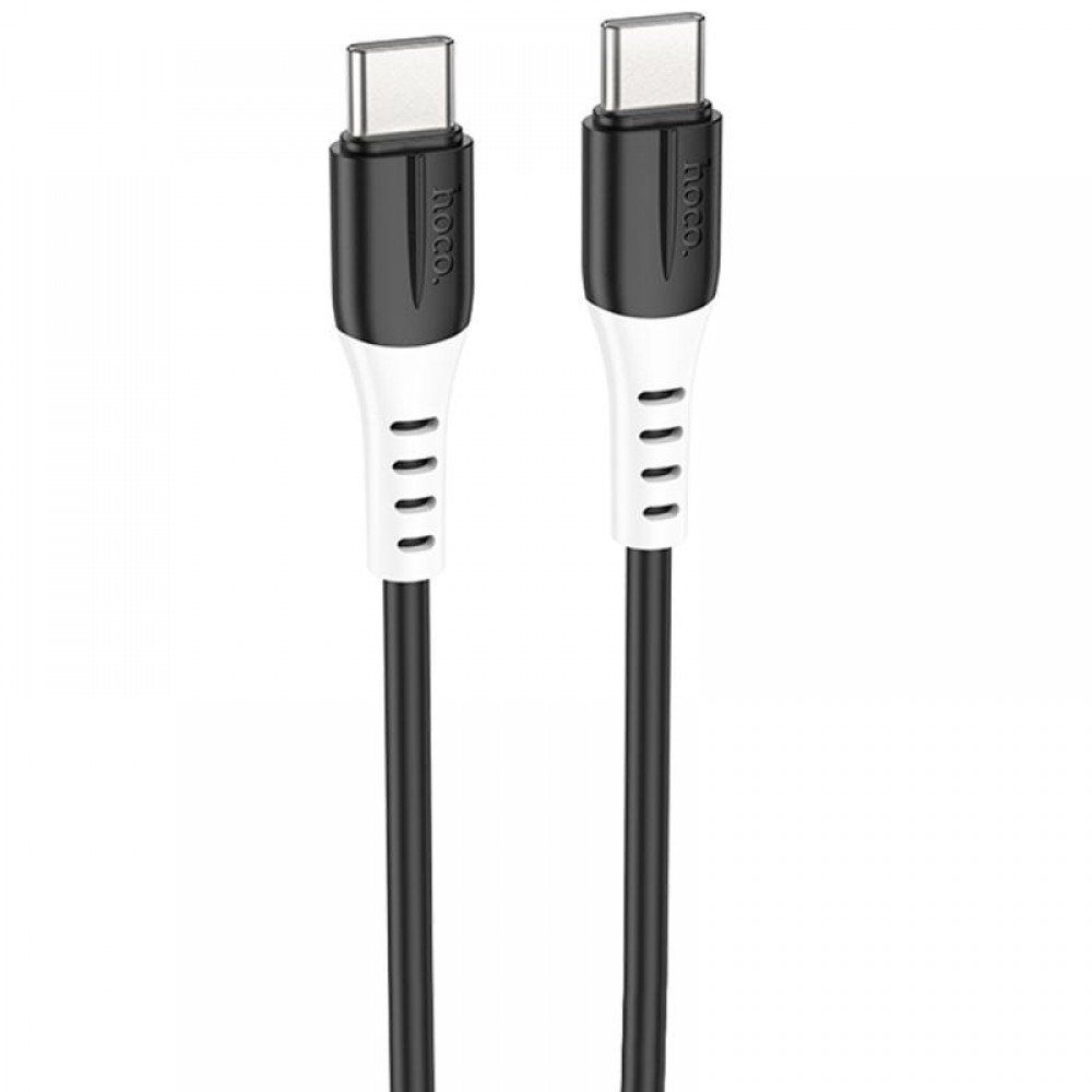 Дата кабель Hoco X82 Silicone Type-C to Type-C 60W (1m)
