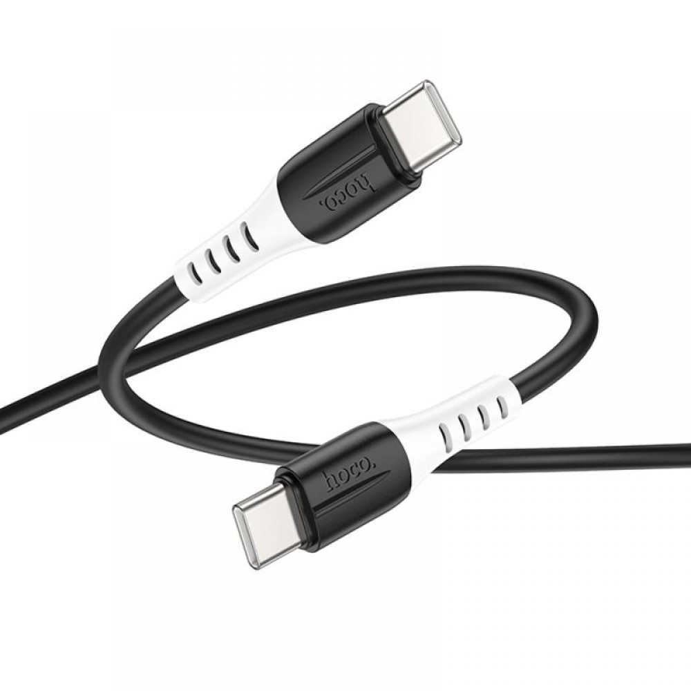 Дата кабель Hoco X82 Silicone Type-C to Type-C 60W (1m)