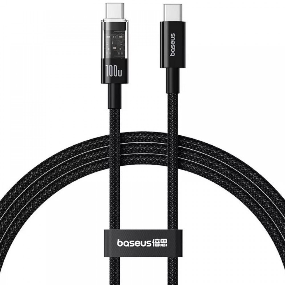 Дата кабель Baseus Gem Fast Charging Type-C to Type-C 100W (2m) (P10373000111-01)