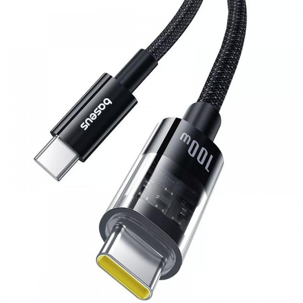 Дата кабель Baseus Gem Fast Charging Type-C to Type-C 100W (2m) (P10373000111-01)
