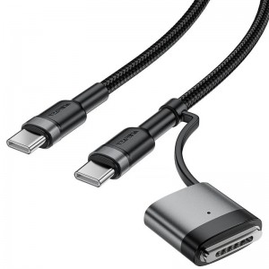 Дата кабель Acefast C22-05 2in1 Type-C to Type-C 240W/MAG3 140W (1.2m)