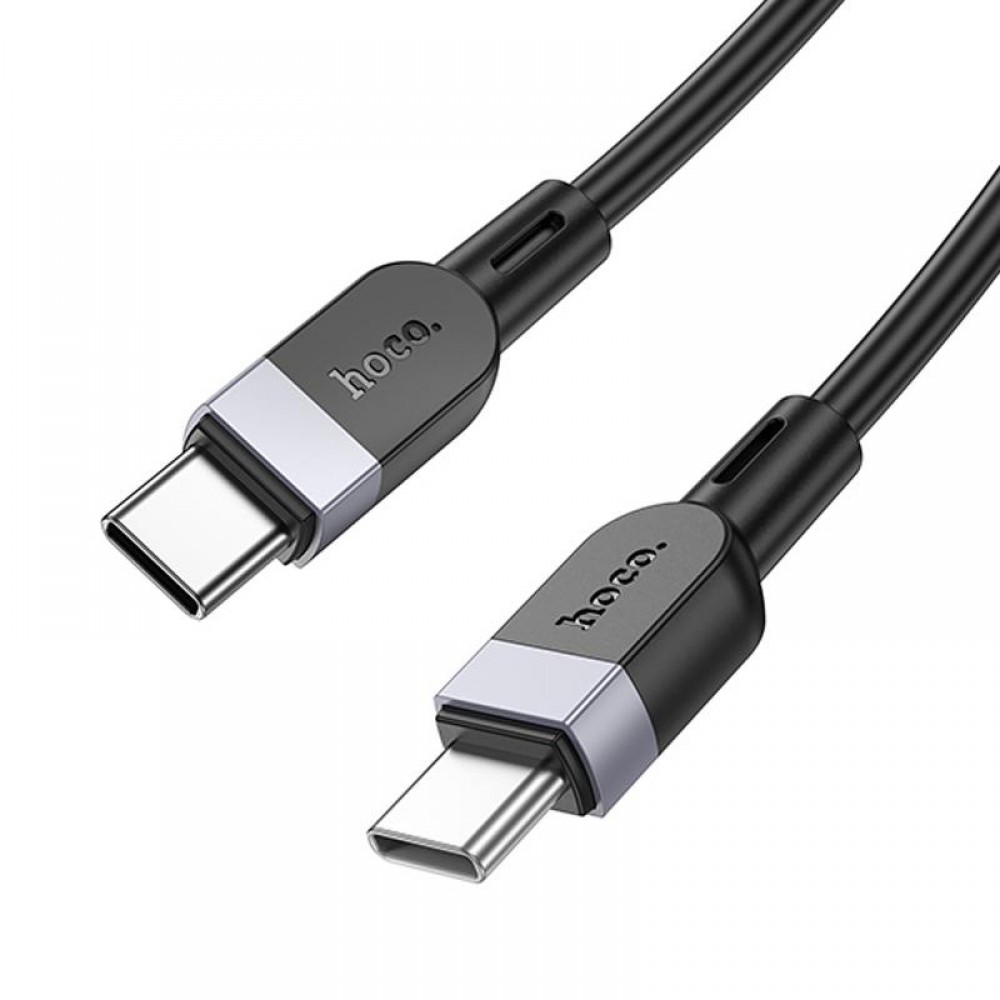 Дата кабель Hoco X109 Energy silicone Type-C to Type-C 60W (2m)