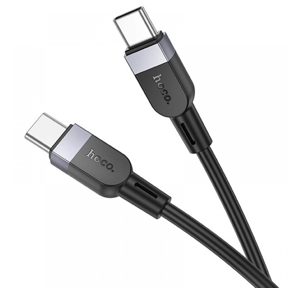 Дата кабель Hoco X109 Energy silicone Type-C to Type-C 60W (2m)