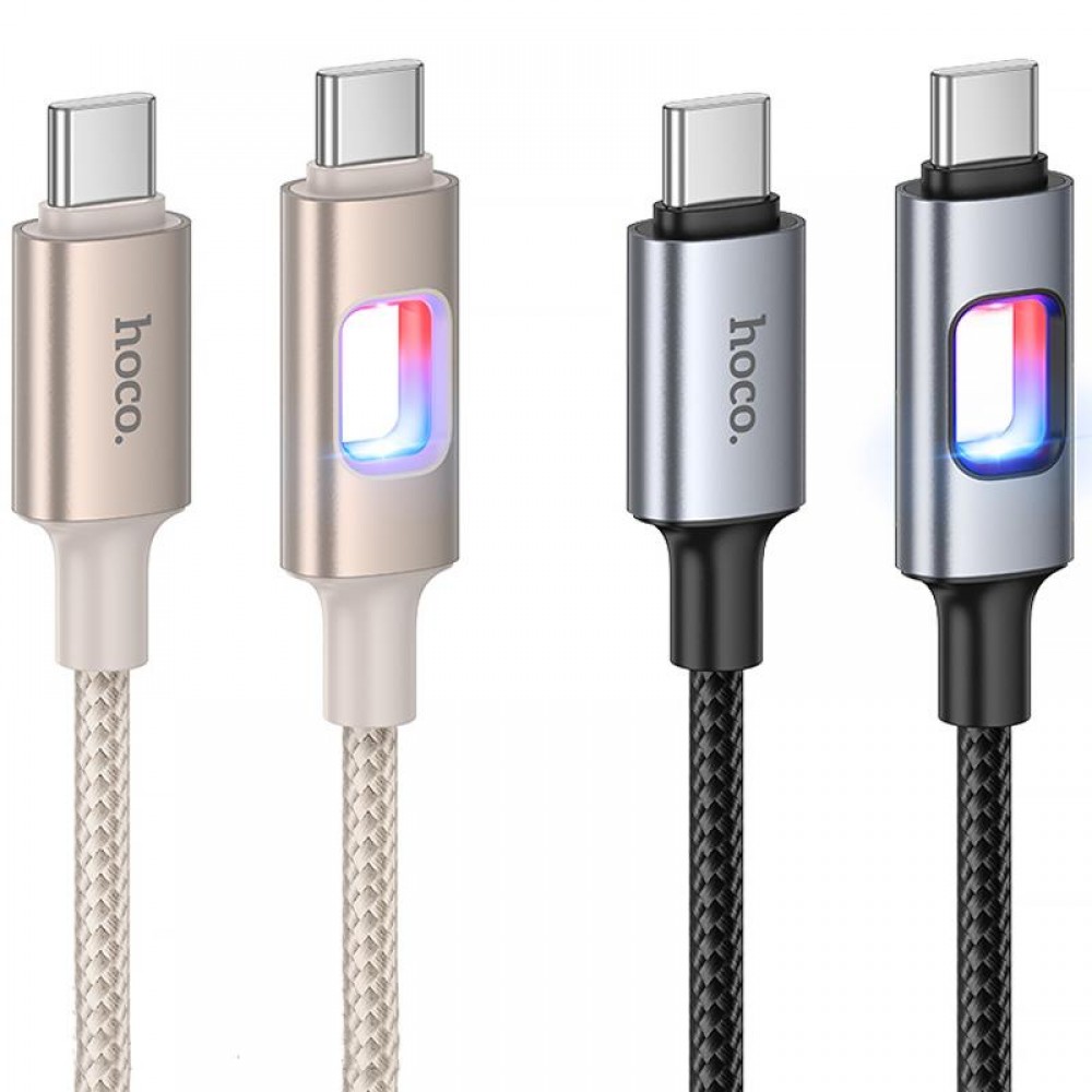 Дата кабель Hoco U144 New Type-C to Type-C 60W (1.2m)