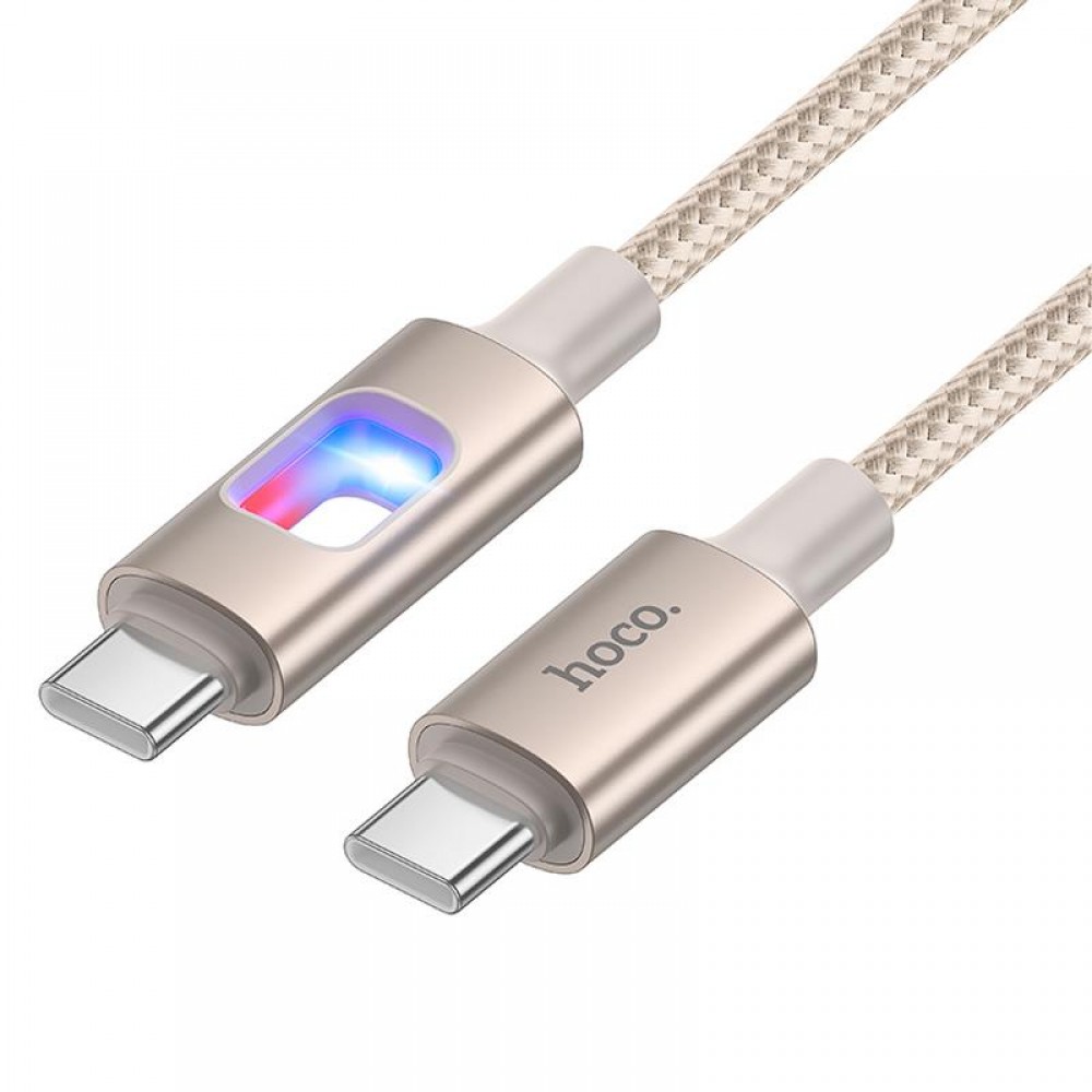 Дата кабель Hoco U144 New Type-C to Type-C 60W (1.2m)