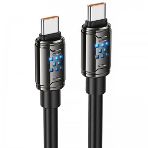 Дата кабель Hoco U143 Joy Type-C to Type-C 240W (1.2m)