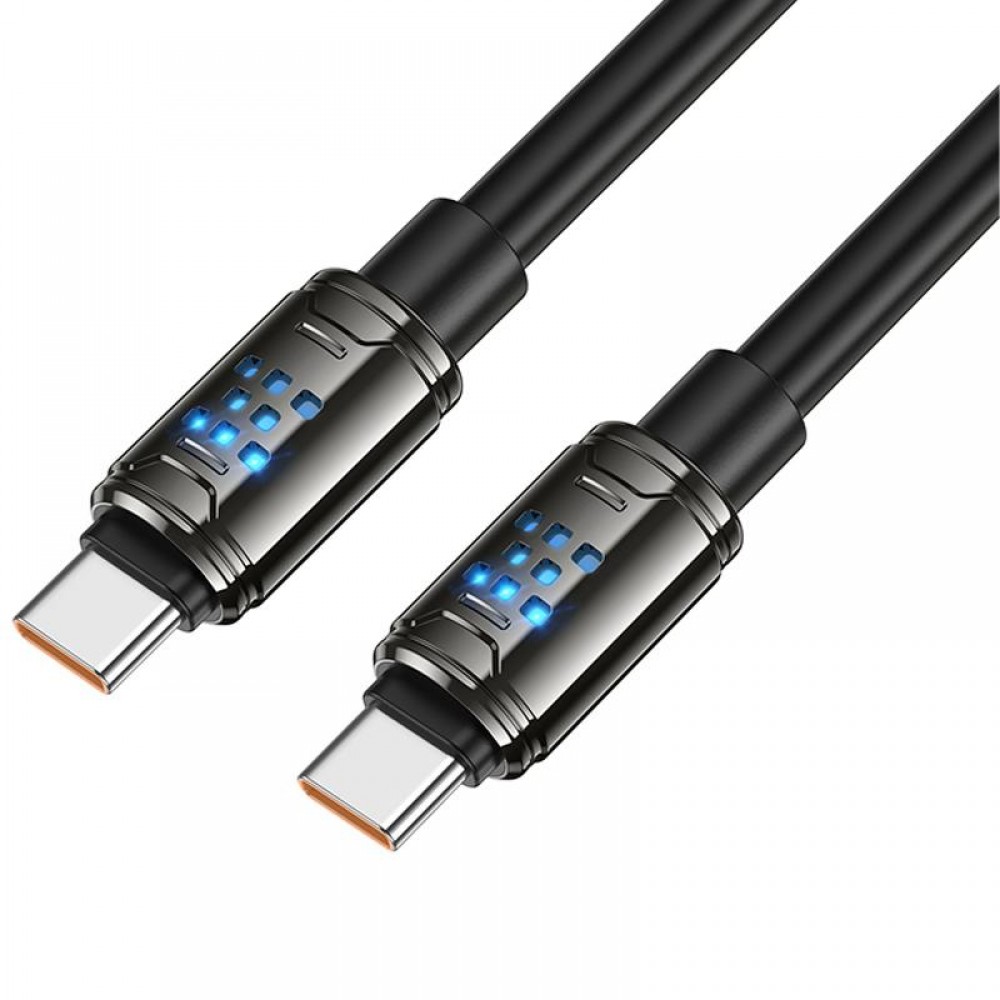 Дата кабель Hoco U143 Joy Type-C to Type-C 240W (1.2m)