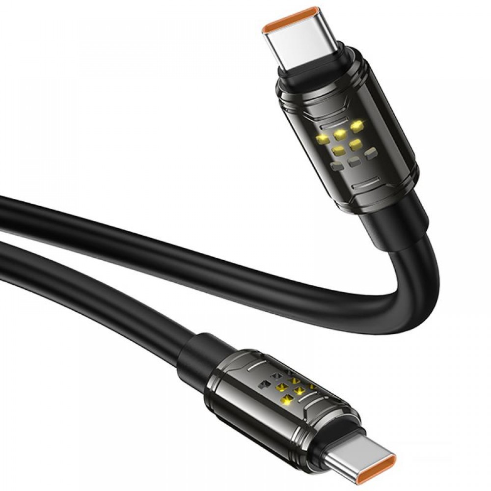 Дата кабель Hoco U143 Joy Type-C to Type-C 240W (1.2m)