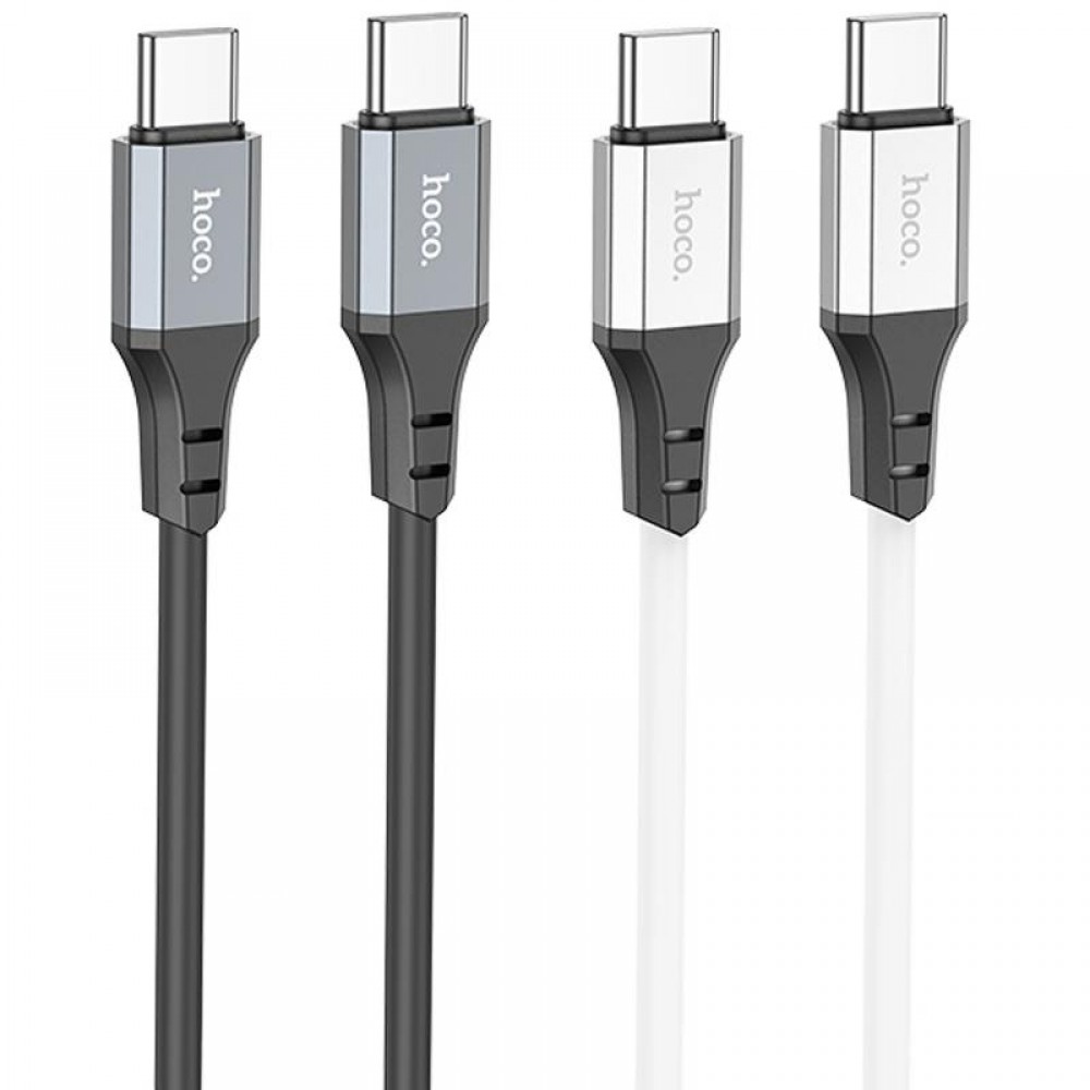 Дата кабель Hoco X86 Spear Type-C to Type-C 60W (1m)