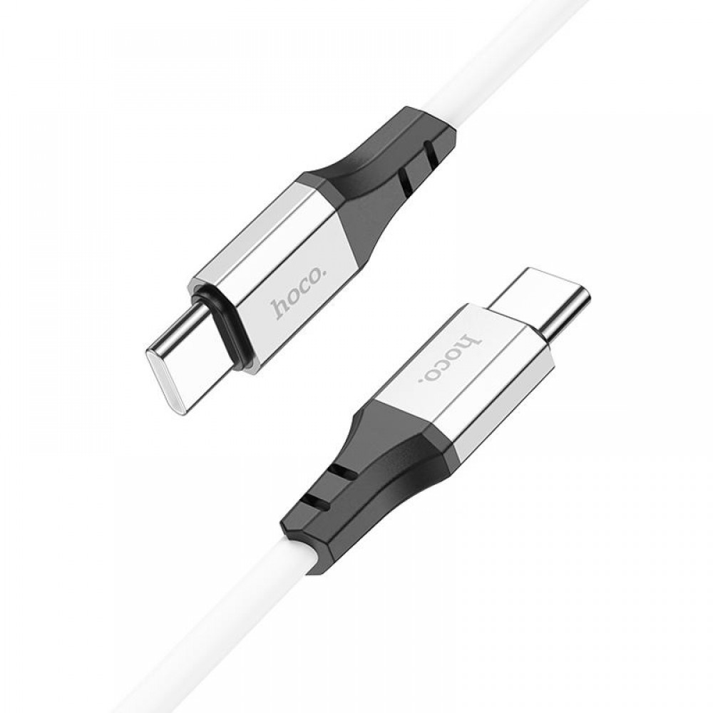 Дата кабель Hoco X86 Spear Type-C to Type-C 60W (1m)