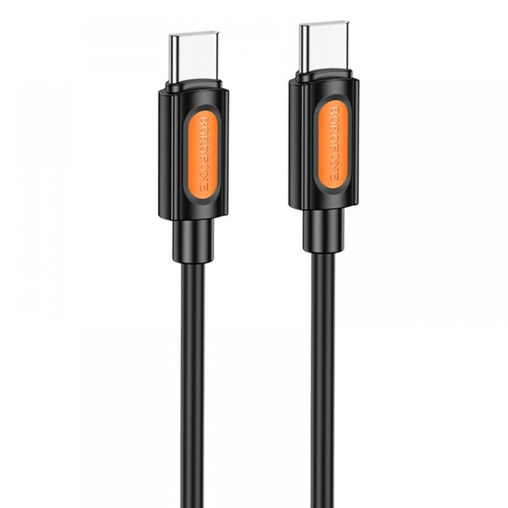 Дата кабель Borofone BX114 Structure Type-C to Type-C 60W (1m)