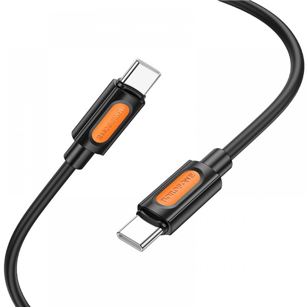 Дата кабель Borofone BX114 Structure Type-C to Type-C 60W (1m)