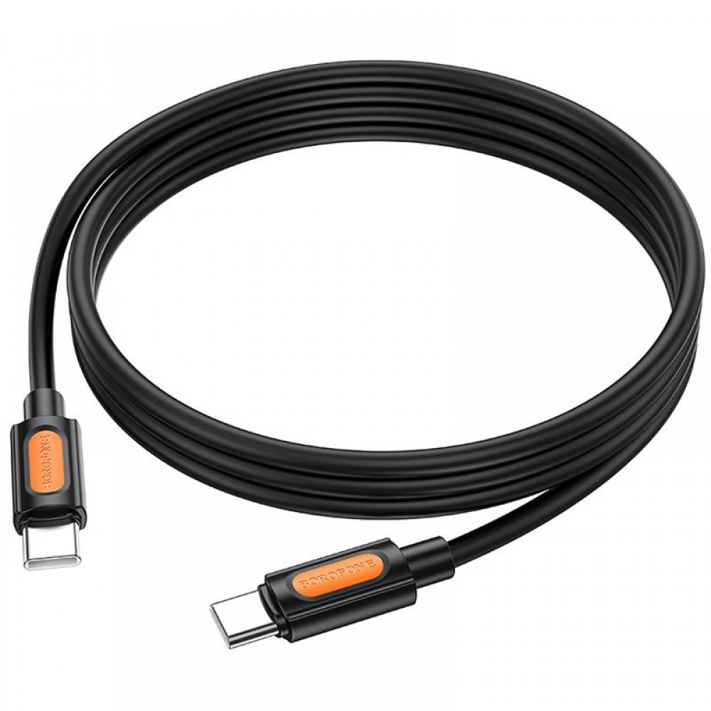 Дата кабель Borofone BX114 Structure Type-C to Type-C 60W (1m)