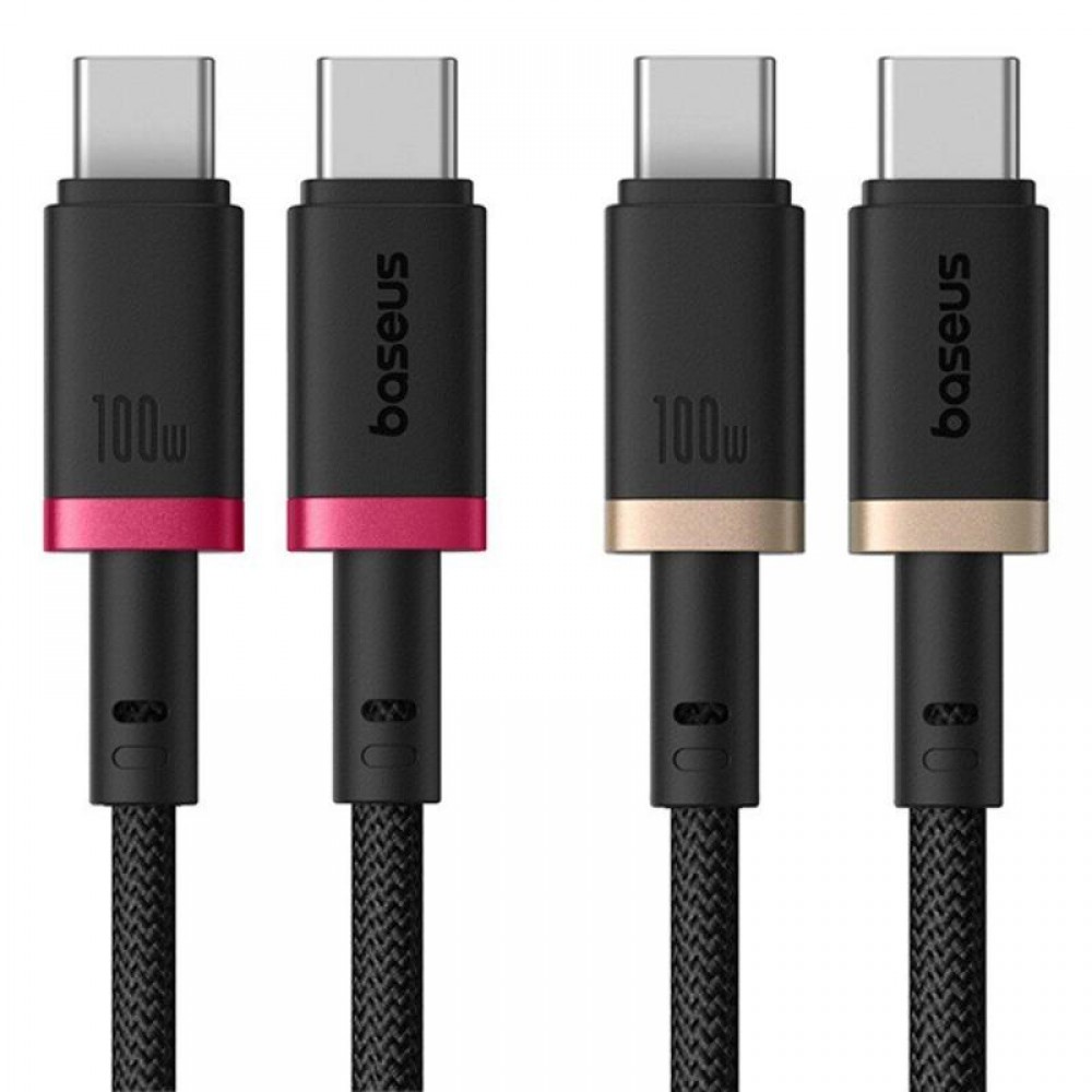 Дата кабель Baseus Dura Series Fast Charging Type-C to Type-C 100W (1m) (P10377803U01)