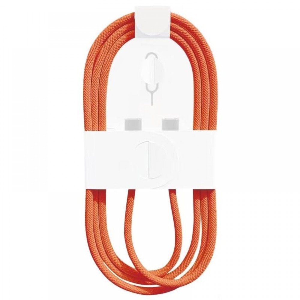 Дата кабель USB-C to USB-C FineWoven iP17 for Apple (AAA) (1m) (box)