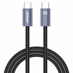 Дата кабель Amaya CC62 Type-C to Type-C 60W (2m)
