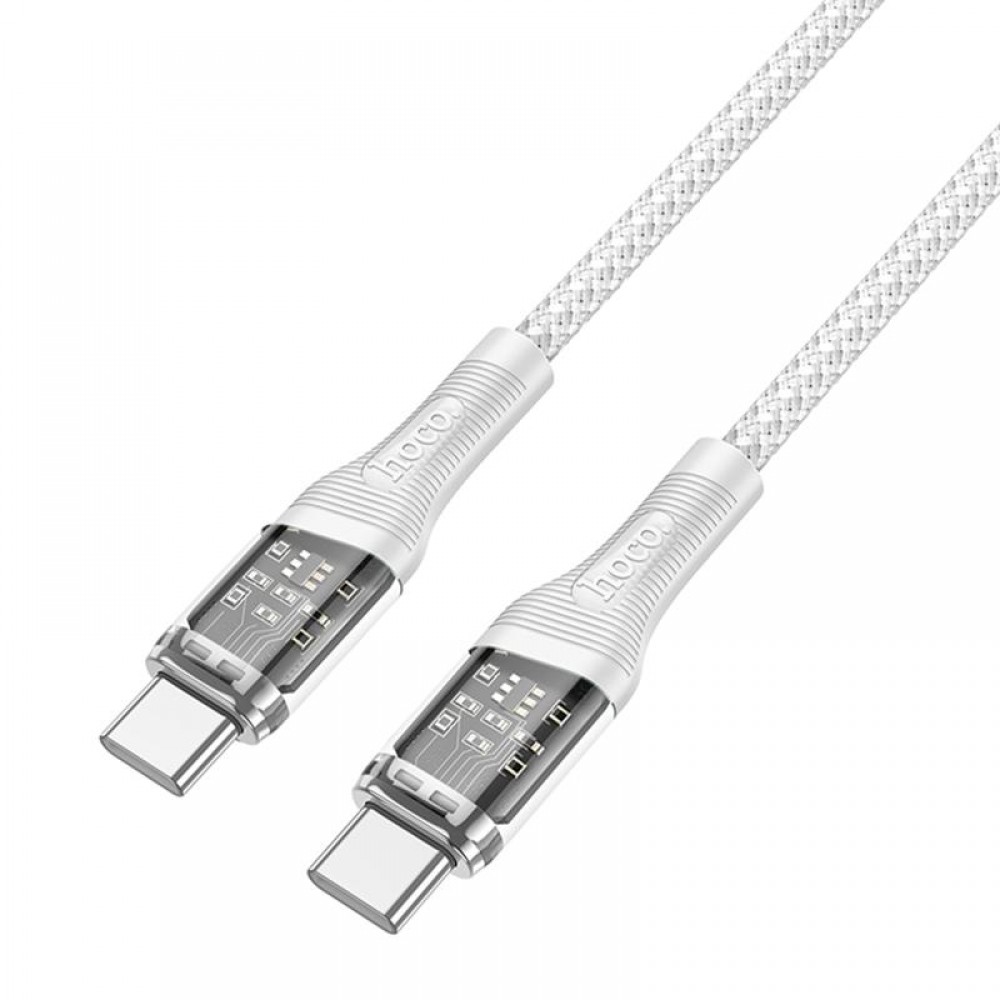 Дата кабель Hoco U111 Discovery Edition Type-C to Type-C 60W (1.2m)