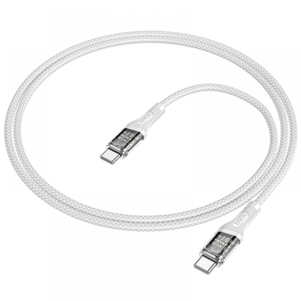 Дата кабель Hoco U111 Discovery Edition Type-C to Type-C 60W (1.2m)