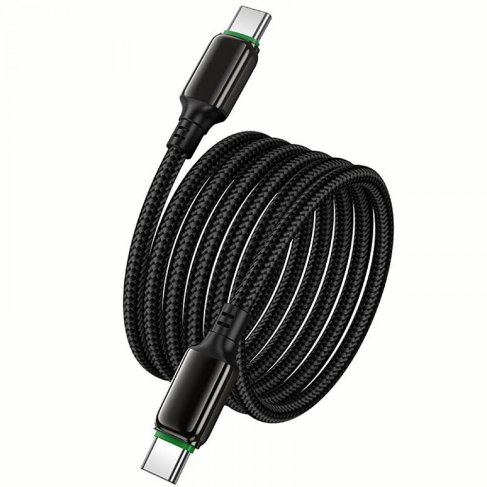 Дата кабель Hoco X127 Exceed Type-C to Type-C 60W (1m)