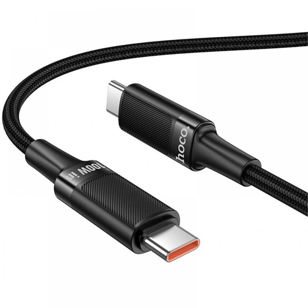 Дата кабель Hoco U153 Extreme Type-C to Type-C 100W (1.2m)