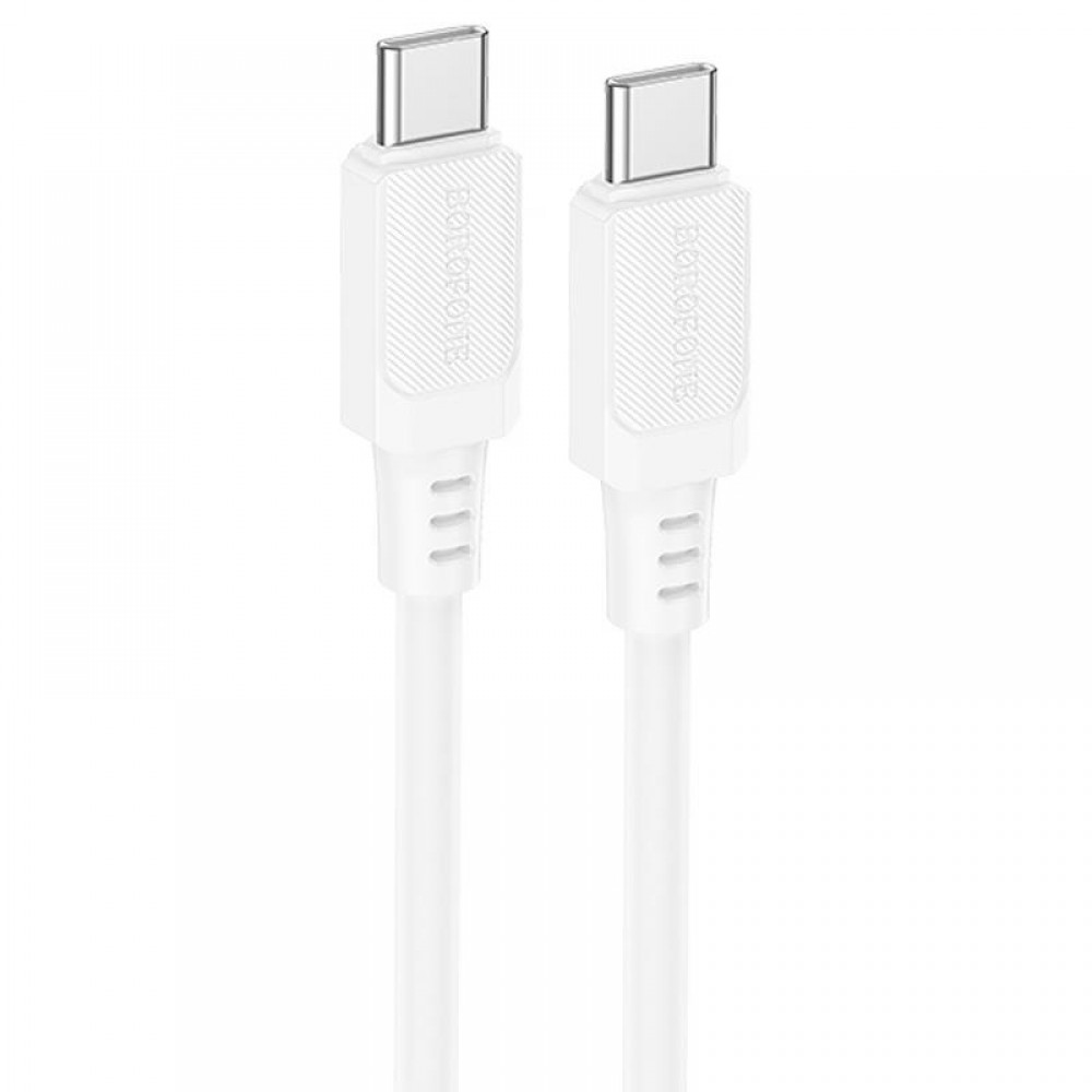 Дата кабель Borofone BX115 Lotto Type-C to Type-C 60W (1m)