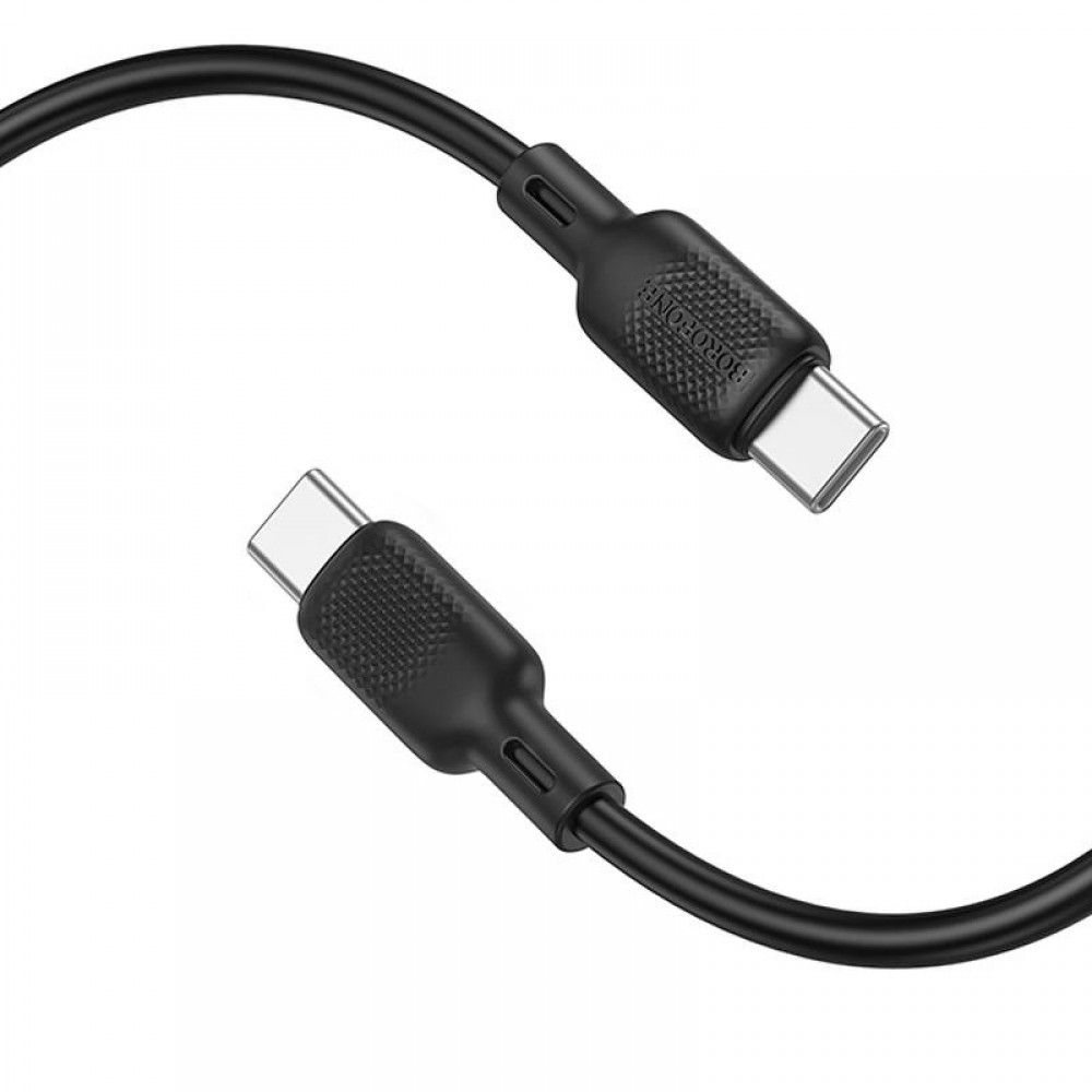 Дата кабель Borofone BX113 Lenny Type-C to Type-C 60W (2m)