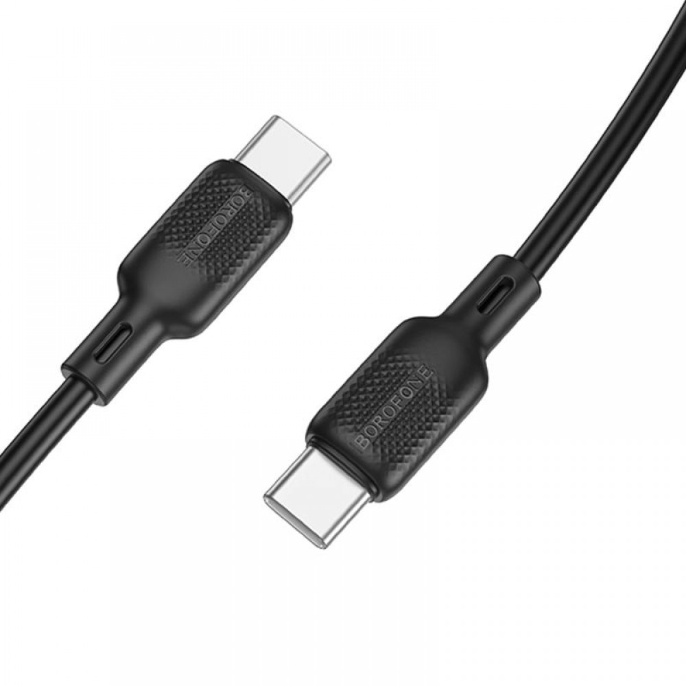 Дата кабель Borofone BX113 Lenny Type-C to Type-C 60W (2m)