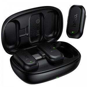 Петличный беспроводной микрофон Hoco L26 Dual-mic Smart AI (Type-C)