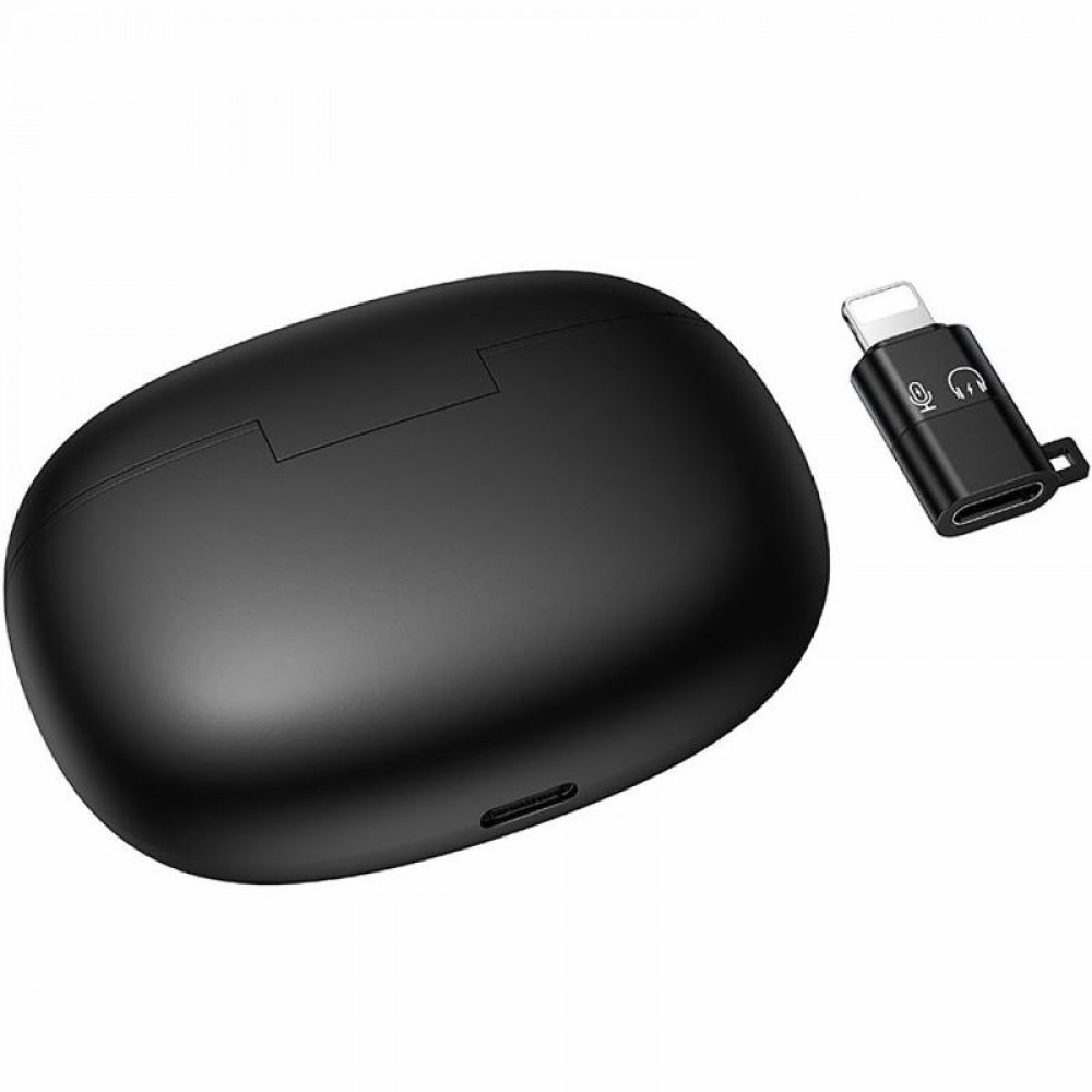 Петличний бездротовий мікрофон Hoco L19 Graceful dual-mic 2in1 (Lightning/Type-C)