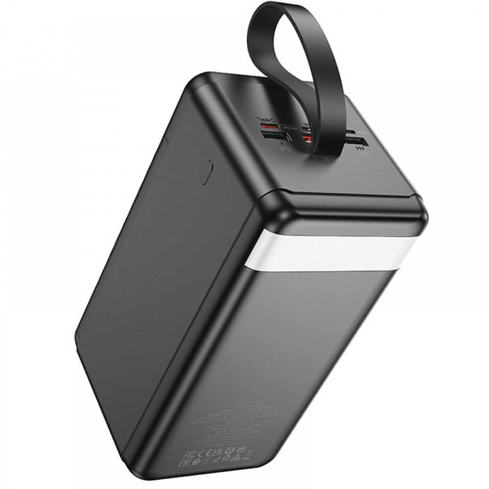 Зовнішній акумулятор (Power Bank) Hoco J123D Element 90000 mAh із швидкою зарядкою 22.5W+PD20W, чорний Зовнішній акумулятор (Power Bank) Hoco J123D Element 90000 mAh із швидкою зарядкою 22.5W+PD20W, чорний