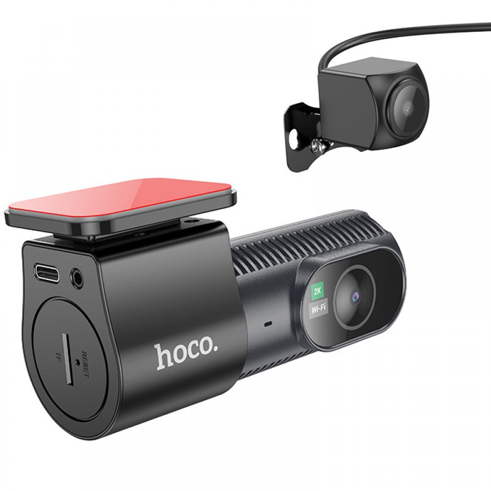 Відеореєстратор Hoco DV8 2K display hidden driving recorder (with rear camera) Відеореєстратор Hoco DV8 2K display hidden driving recorder (with rear camera)