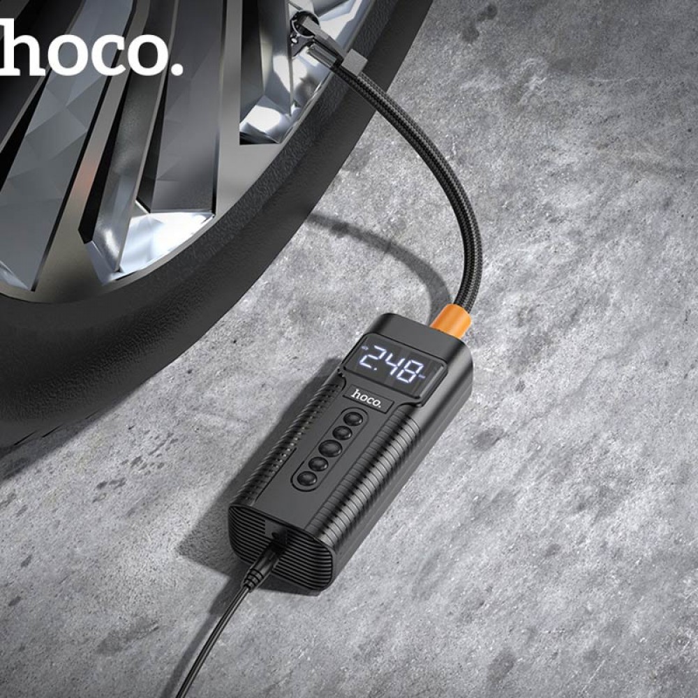 Автомобільний насос Hoco PH55 Roys smart car air pump