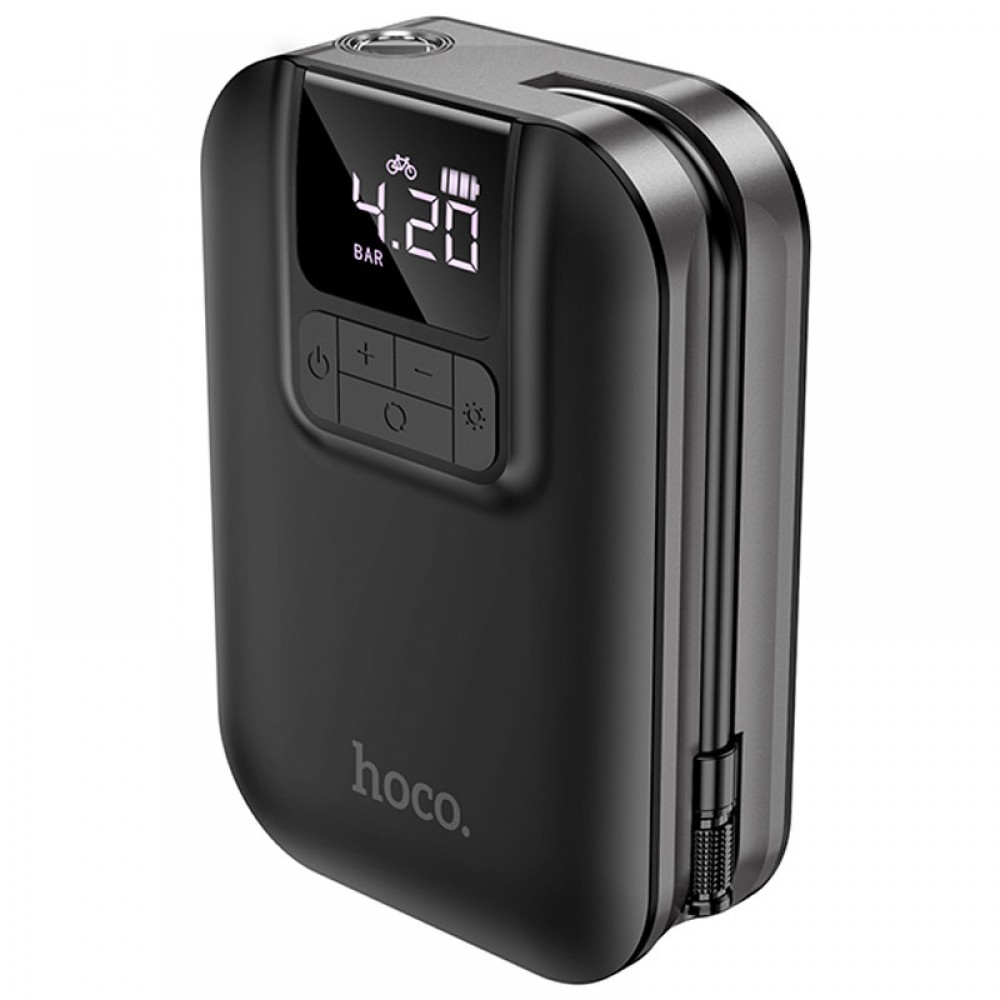 Автомобільний насос Hoco S53 Breeze portable portable smart air pump