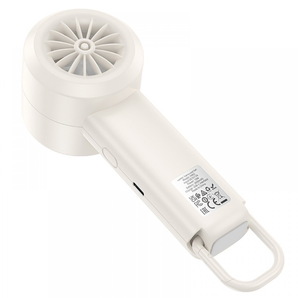 Портативний вентилятор Hoco HX63 Fashion high-speed handheld fan 2000 mAh