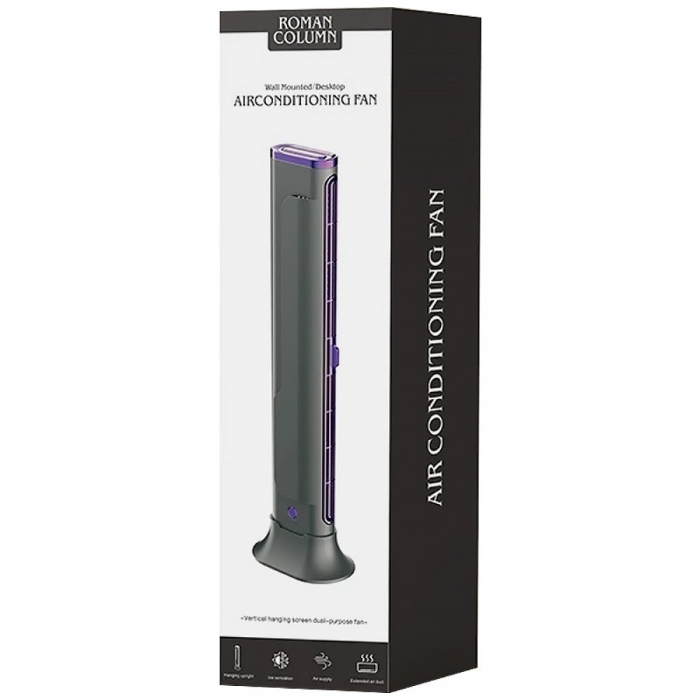 Настільний вентилятор F3 Tower Fan 3 speeds with battery 1200 mAh