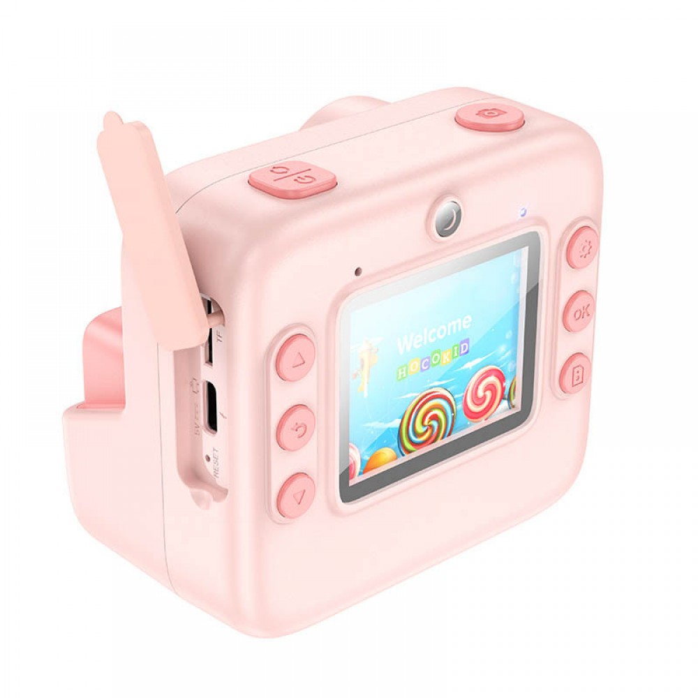 Детская фотокамера с моментальной печатью Hoco DV200 Dual lens
