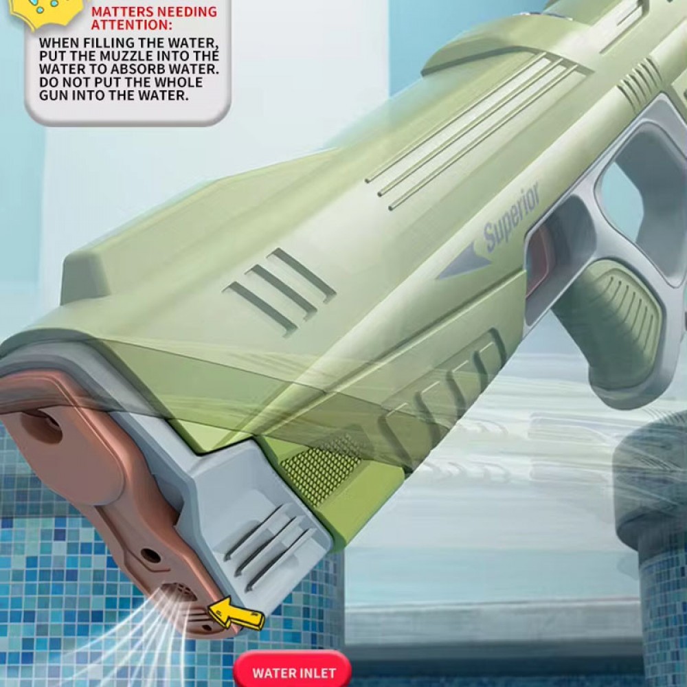 Водяний акумуляторний автомат Water Gun 2302 (310ml) with lithium battery