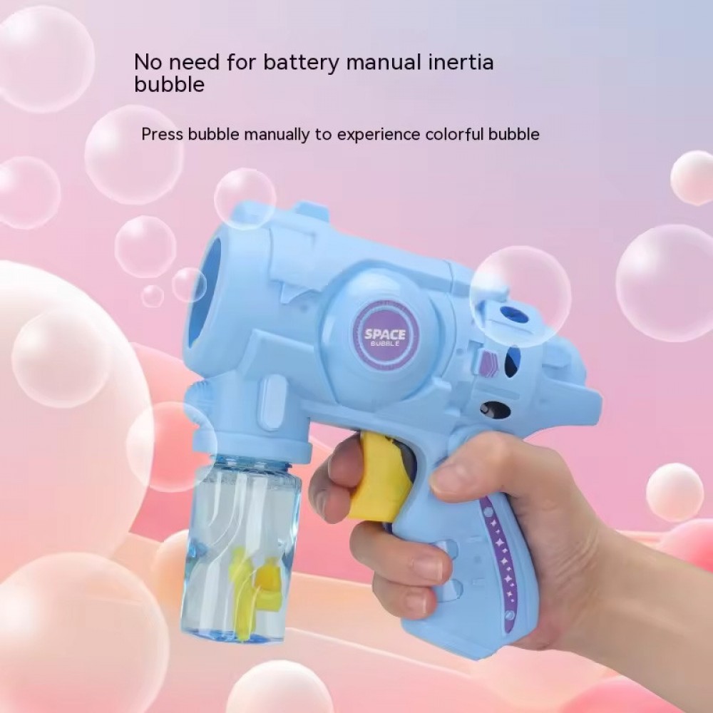 Пистолет с мыльными пузырями Space Bubble Gun (2 pack bottle - 50+50ml)