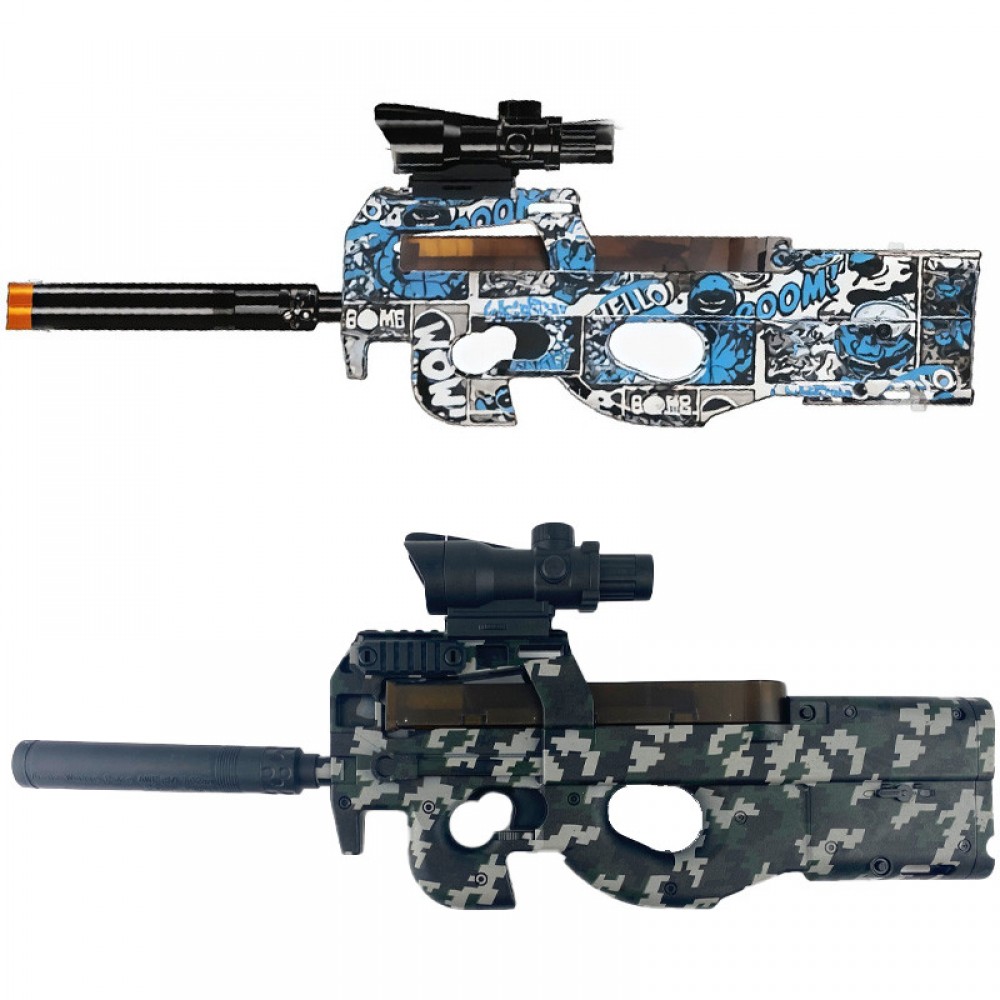 Автомат на гидрогелевых шариках (орбизах) P90 Tactical Edition